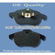 D1106-7873 opel 2002- brake pad from Shandong